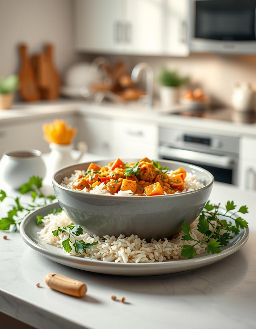 Công thức Cà ri chay