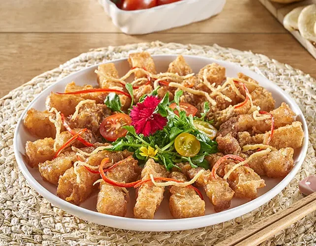 Công thức Ba chỉ chiên riềng mẻ