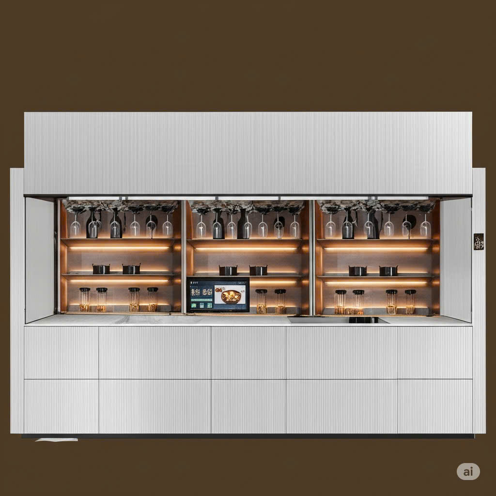 Luminova Smart Kitchen AI - Màu trắng